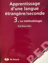 Apprentissage d'une langue étrangère/seconde