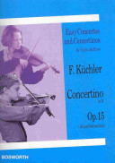 F. Kuchler: Concertino in D, Opus 15