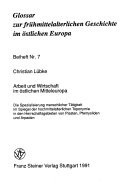 Glossar zur frühmittelalterlichen Geschichte im östlichen Europa