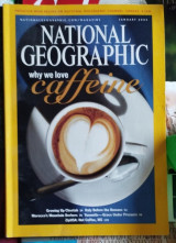 National Geographic Magazine vol. 207, nº 1, January 2005 Why We Love Caffeine Cheetah Romans