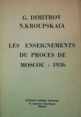 Les enseignements du proces de Moscou - 1936