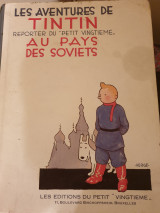 Les Aventures de Tin Tin au Pays des Soviets