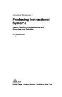 Producing Instructional Systems