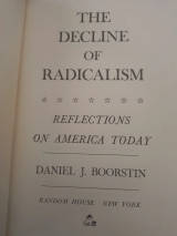 The decline of radicalism
