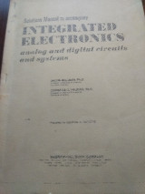 Solutions manual to accompany integrated electronics