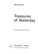 Treasures of Yesterday