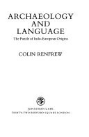 Archaeology and Language