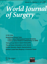 World Journal of Surgery, Volume 31, issue 6, June 2007