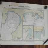 Ναυτικός χάρτης Όρμοι Ηπείρου 1960