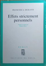 Effets stictement personnels