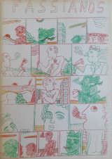 Fassianos / Φασιανός (Γκαλερί Ζουμπουλάκη - Facchetti Αθήνα 1971) Κείμενα: Α. Φασιανός, Ελ. Βακαλό, J. Facchetti
