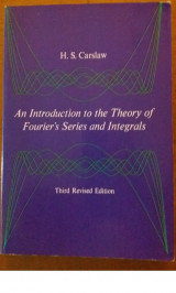 An introduction to the theory of Fourier's series and integrals
