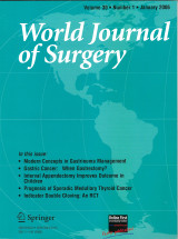 World Journal of Surgery, Volume 30, issue 1,January 2006