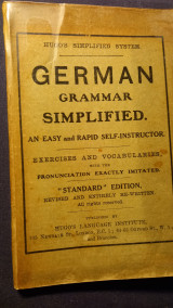 German grammar simplified