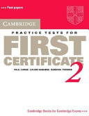 Cambridge Practice Tests for First Certificate 2 Student's book