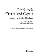 Prehistoric Greece and Cyprus