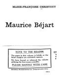 Maurice Béjart