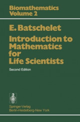 Introduction to Mathematics for Life Scientists (Springer Study Edition)