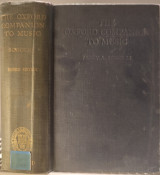 The Oxford Companion to Music - Eighth Edition