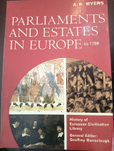 Parliaments and Estates in Europe to 1789