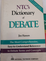 Dictionary of debate