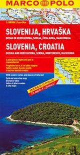 ΣΛΟΒΕΝΙΑ, ΚΡΟΑΤΙΑ, ΒΟΣΝΙΑ - ΧΑΡΤΗΣ 1:800 000