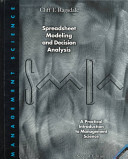 Spreadsheet Modeling and Decision Analysis