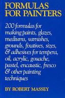 Formulas for Painters