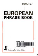 European Phrase Book