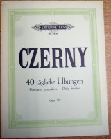 Czerny - 40 Daily studies Op.337-edition peters nr. 2409