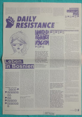 Daily Resistance #5 : Leben in Bosnien