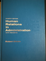 Human Relations in Administration