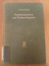 Pressekonzentration und Wettbewerbsgesetz