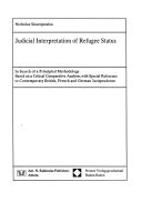 Judicial Interpretation of Refugee Status