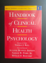 Handbook of Clinical Health Psychology