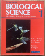 Biological Science 1 - Organisms, Energy and Environment