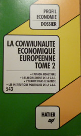 La communaute economique europeenne tome 2