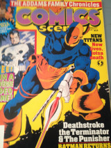 Comics Scene Νο24 - Ετος 1992. Εξώφυλλο Deathstroke the Terminator