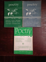 Poetry, vol.LXVIII No.1, vol 71 No 2, vol 72 No 2 , 1946-1947-1948