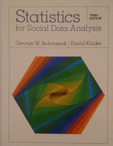 Statistics for Social Data Analysis