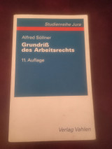 Grundriß des Arbeitsrechts