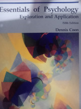 Essentials of Psychology