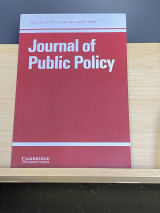 Journal of Public Policy