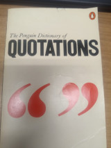 The Penguin dictionary of quotations