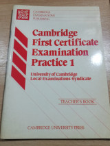 Cambridge first certificate examination practice 1 teacher's book