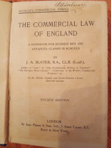 The commercial law of England ( 4th edition)