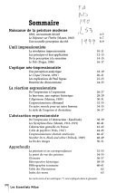 De l'impressionnisme à l'expressionnisme