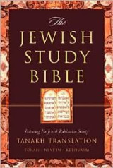 The Jewish Study Bible Publisher (Black Leather)