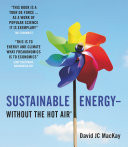 Sustainable Energy - Without the Hot Air