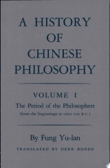 A History of Chinese Philosophy